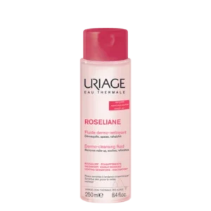 URIAGE ROSELIANE FLUIDE DERMO-NETTOYANT APAISANT 250ml Nettoie - Démaquille - Apaise